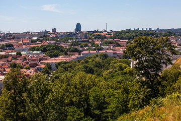 Vilnius View from Hill