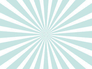 Blue Sunburst Pattern Background. Rays. Radial. Abstract. Retro. Vintage.Illustration