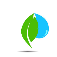 leaf logo concept