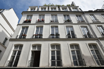 Obraz premium Immeuble à Paris, France