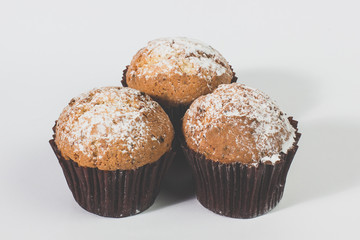 Homemade Autumn Pumpkin Muffin Ready to Eat