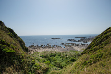 城ヶ島 緑と海の絶景