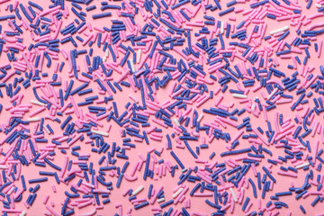 beautiful sweet sprinkles like background, festive concept