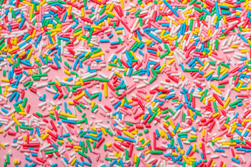 beautiful colorful sprinkles like background, festive concept