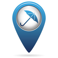 Umbrella sketch icon