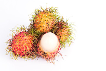 Rambutan fruits. Rambutan. Health, Tropical.