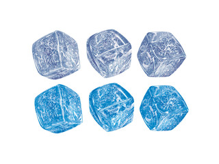 glaçon-ice-eau-water-cube-bleu-blue-photo-illustrartion