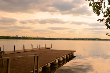 Clear water Clear sky