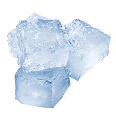 ice, cube, clipping path, full depth of field