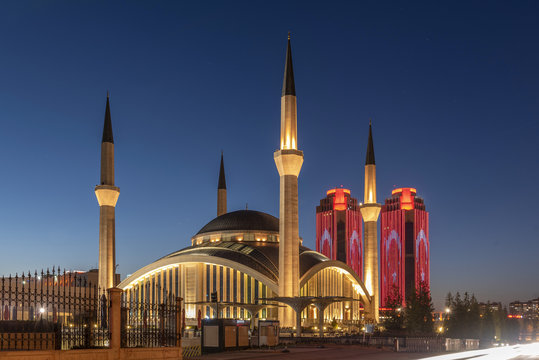 Ahmet Hamdi Akseki Mosque at Bilkent