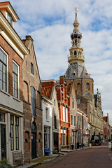 Naklejka premium The city of Veere.