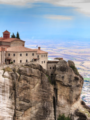 Fototapeta na wymiar Monastery of St. Stephen in Meteora, Greece