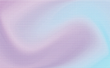 Geometric background with small triangles. Different shades of purple and blue. Digital gradient. Halftone pattern. 