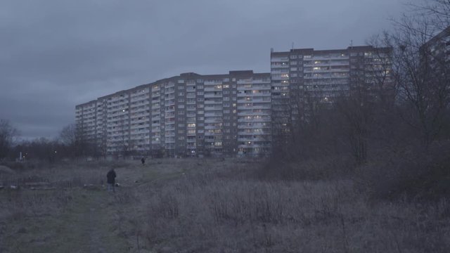 Small Highrise Complex in Kranichstein Darmstadt, Germany.