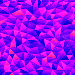 Obraz premium abstract vector stained-glass triangle mosaic background