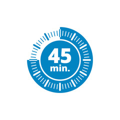 45 Minutes Time illustration