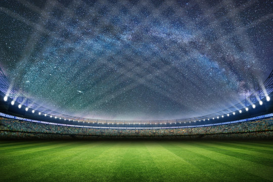 Fototapeta Fussballplatz