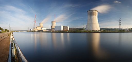 Nuclear Power Station Long Exposure - 209554693