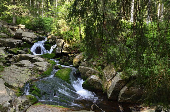 Gro&szlig;er Bodewasserfall bei Braunlage, Harz