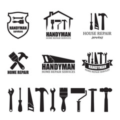 Set of different handyman services icons - 209555874
