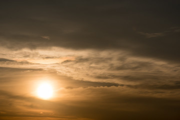 Fototapeta na wymiar sunset sky background,clouds with background.