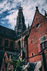 Fototapeta na wymiar St. Bavo Church in Haarlem