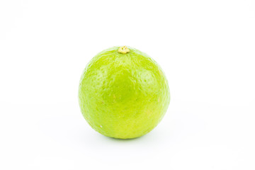 Lime isolated on white background