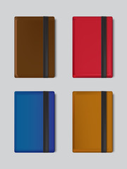 Book cover on a gray background is illustration