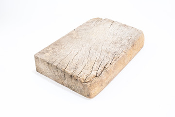 Old, vintage, wooden, chopping board.