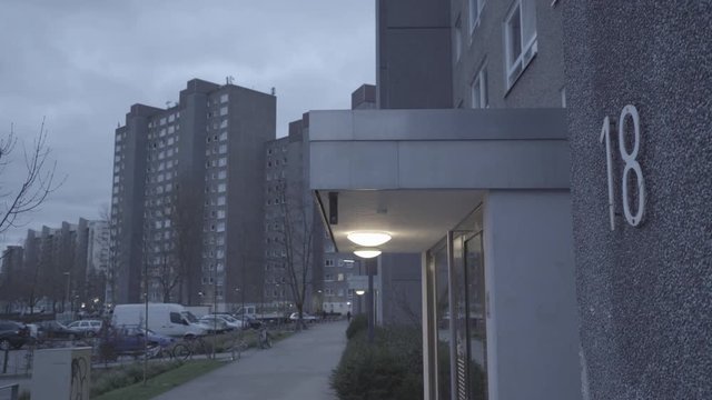 Small Highrise Complex in Kranichstein Darmstadt, Germany.