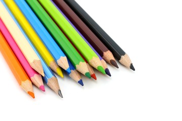 Color pencils for art work