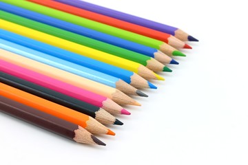 Color pencils for art work