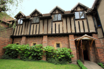 Fototapeta na wymiar Shakespeare's house in Stratford upon Avon, England