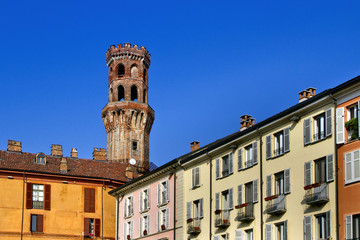 Vercelli, Palazzi, Torre dell'Angelo, Piemonte, Italia, Europaa, Italy © picture10