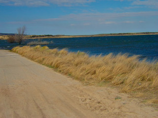 Vista del rio Boca del Rio, San Luis, Argentina