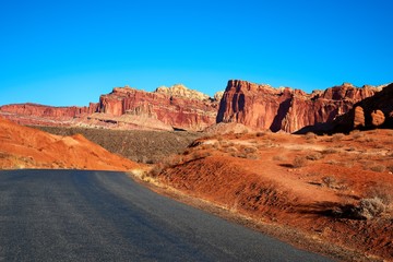 Lost somewhere in Capitol Reef National Park