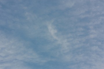 Blue sky with clouds background