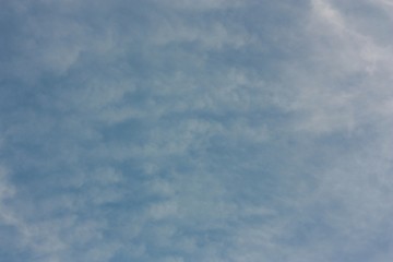 Obraz premium Blue sky with clouds background