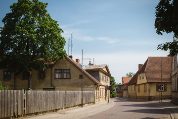 old building Kuldiga, Latvia