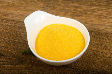 Raw polenta