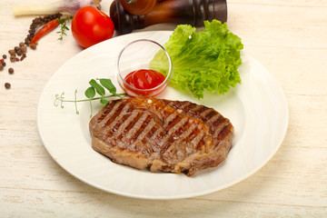 Rib eye steak