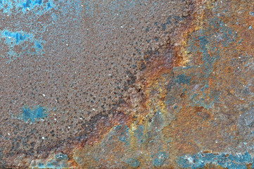 rust on metal
