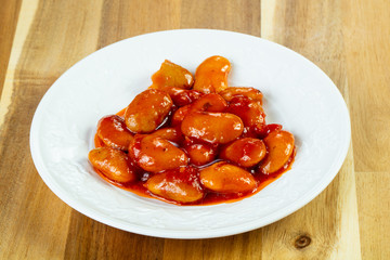 Baked red beans