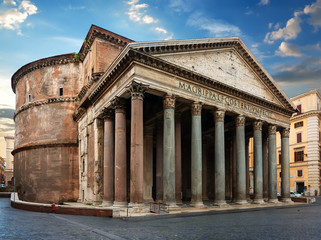 Ancient building of Rome - obrazy, fototapety, plakaty