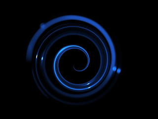 Glow effect. Ribbon glint. Abstract rotational border lines. Power energy. LED glare tape. .Luminous shining neon lights cosmic abstract frame. Magic design round whirl. Swirl trail effect.