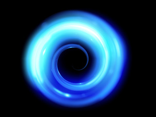 Glow effect. Ribbon glint. Abstract rotational border lines. Power energy. LED glare tape. .Luminous shining neon lights cosmic abstract frame. Magic design round whirl. Swirl trail effect.