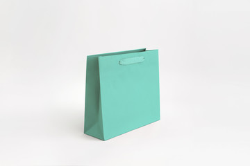 Unbranded Magnolia Supreme Paper Bag Turquoise Medium