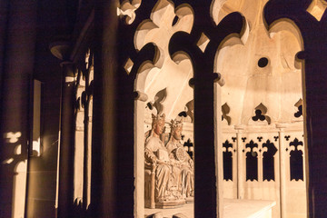 Das K&ouml;nigspaar Editha und Otto im Dom, Magdeburg