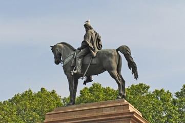 Roma, il monumento di Garibaldi al Gianicolo