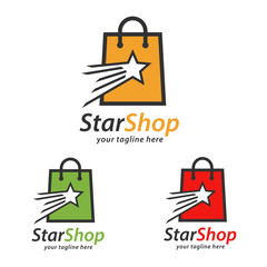 Shopping Logo Design Template Vector